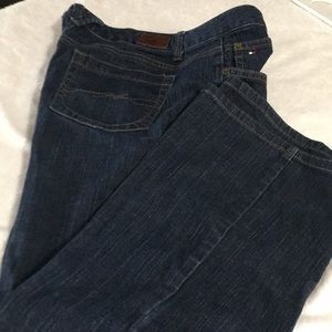 Tommy Hilfiger Hope woman’s zip & button front jeans with pockets front size 8A
